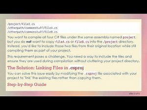 How to Add Existing File to Project in VS2022 Without Copying it