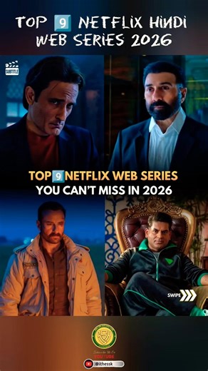 Top 9 Netflix Hindi Web Series (2026)