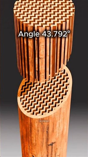 ✨ Perfect Fit ✨Wooden Physics Simulation in Blender 3D — Perfect Alignment & Ultra Satisfying!
