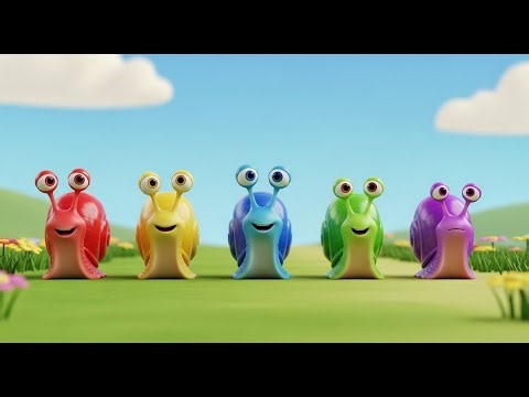 Tobogã Aquático dos Cinco Caracóis | Rimas de Verão e Diversão com Números