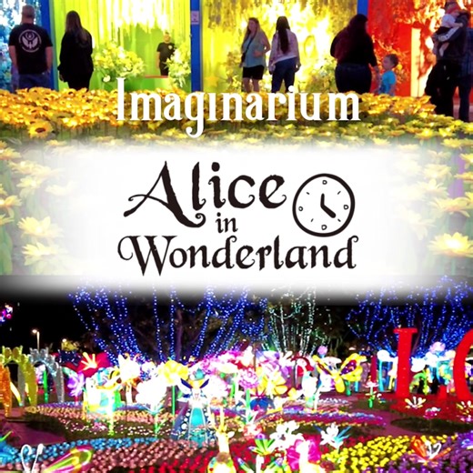 6.8K views | ⚡ ONTARIO - Step into Alice in Wonderland! ⚡ Don’t miss your chance to explore 35 immersive attractions and millions of dazzling lights. ️ Get your tickets today!  Ontario Mills Mall | Imaginarium360 | Facebook