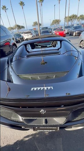 Black Ferrari 296 GTS Hybrid Supercar Nice Spec! #cars #supercars #296 #ferrari #ferrari296gtb #fast