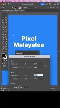 Create Shadow Effect in Illustrator 🌑 | Malayalam Tutorial #adobeillustrator #adobesoftware