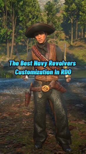 Best Navy Revolvers Customization in Rdo 🤠 #rdr2 #rdo #outfits