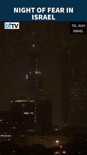 Panic In Tel Aviv As Early Morning Sirens Warn Of Threat