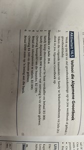 Aktiwiteit 14.5 Voltooi die Algemene GrootboekWerk op jou eie... | Filo