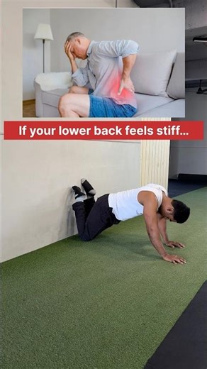 Cobra Wall Stretch for Lower Back Pain | Spinal Mobility Exercise