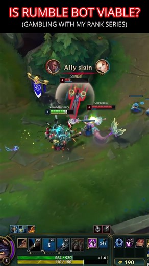 I played Rumble Bot so you don't have to... (F-TIER) #leagueoflegends #gaming