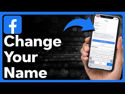 How To Change Facebook Name On iPhone
