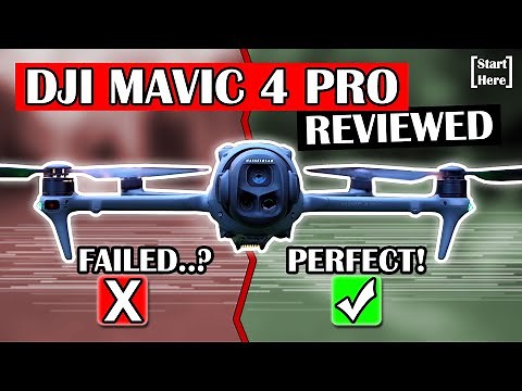DJI MAVIC 4 PRO - Start here! 🔥 FULL REVIEW and GUIDE with DEMO of ALL FEATURES and FUNCTIONS!