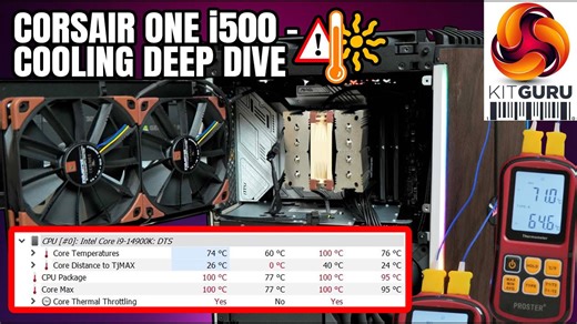 Corsair One i500 thermal deep dive - your questions answered!
