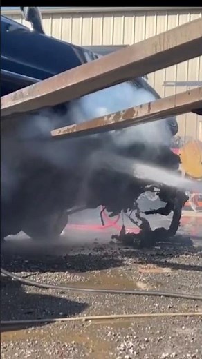 Tesla 'spontaneously' catches fire on California highway