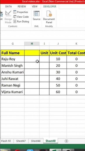 How to Create Buttons in Excel #youtube #excel #exceltips #trendingshorts #viralshorts #viral