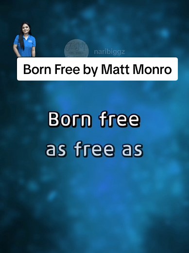 Karaoke Performance of Born Free by Matt Monro