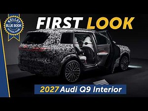 2027 Audi Q9 | Interior First Look