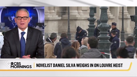 Author Dan Silva on what stands out about Louvre heist and how it compares to his research