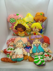 Vintage Strawberry Shortcake Miniature Pillow Dolls: Christmas Ornaments - Etsy