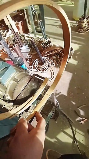 Bamboo ring cutting interface process | RiccardoBattist