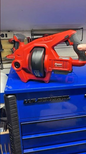 BAUER Cordless Drain Cleaner ⚒️💧
