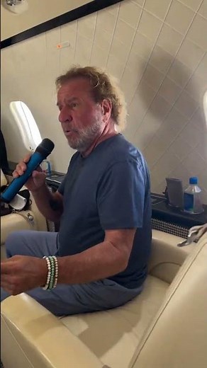 Sammy Hagar and Best of All Worlds Filming Top Rock Countdown