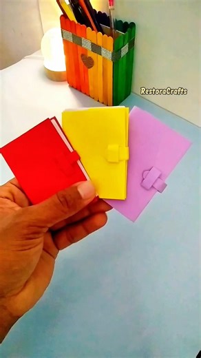 Cute and Simple Paper Note Book 😮😍 | Paper Craft