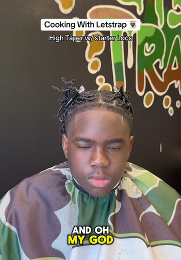 High Taper and Starter Locs: A Transformation Journey