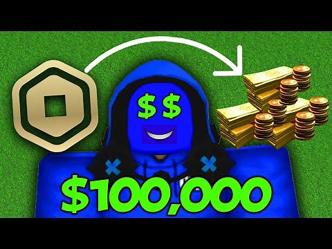 Turning $1 into $100,000 Robux in 24 Hours (Pls Donate 💰)