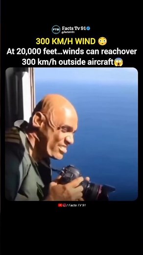 What 300 km/h Wind Feels Like at 20,000 Feet 😳