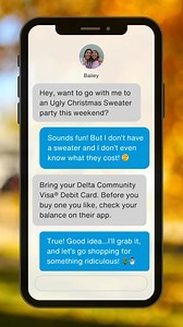 Make holiday shopping a breeze. Use your Delta Community Visa® Debit Card for easy, hassle-free checkouts—even for the little things.  Learn more at DeltaCommunityCU.com/Checking | Delta Community Credit Union | Facebook