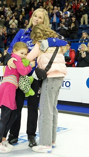 11K views · 357 reactions | A last Grand Slam post-game interview with the legend Jennifer Jones ♥️ | Grand Slam of Curling | Facebook