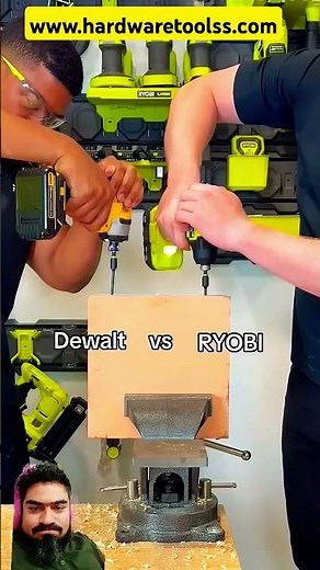 🛠️ DEWALT vs RYOBI – Tool Showdown! Which One is Better #shorts #dewalt #tools