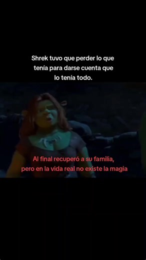 Amor verdadero en Shrek: una historia de Fiona