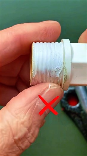 Wrap thread seal tape properly#diy #tipandtricks #shorts