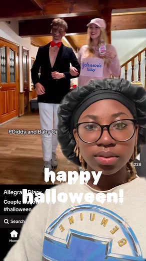 Happy Halloween Costume Ideas Featuring P Diddy and Baby Oil - TikTok Compilation