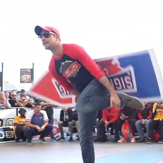 91K views · 302 reactions | These pro sign spinners gathered for the ultimate showdown... and it's head-turning | Vocativ | Facebook