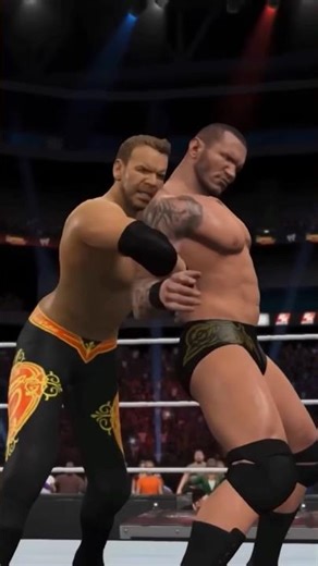 Smooth RKO by Randy Orton in WWE 2K15 Showcase. #wwe #wwe2k #2k #gaming #randyorton