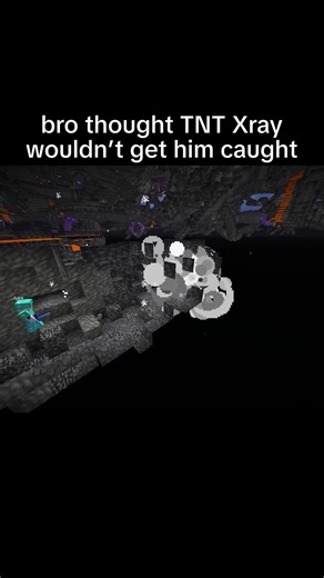 TNT Xray 🥀 #minecraft #minecraftmemes | Minecraft Memes