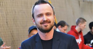 Aaron Paul Tells ‘Jimmy Kimmel’ His Baby Girl Is Due ‘Any Minute Now’!