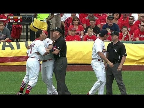 SF@STL: Molina ejected after close call at first base