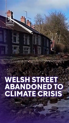 After another day of severe weather warnings around the country, residents of one south Wales street live in constant fear at the thought of more flooding. Six years ago some of them had to swim out of their homes after the river next door burst its banks. Since then they've been pushing the authorities for help. Now this programme has learned the local council says it will buy and then demolish the houses, as it's not financially viable to defend them against the increasing storm risk from clim
