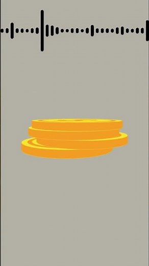 Free sound of coins falling on the floor