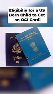 OCI Card: Documents Needed for Indian Origin Children/Adults