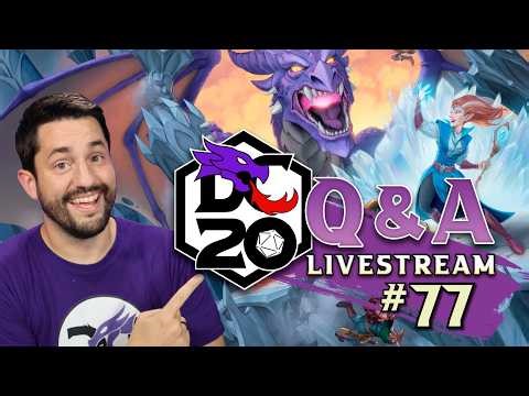 DC20 Beta Q&A #78