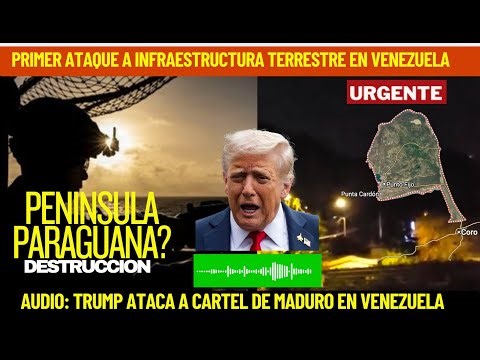PRIMER ATAQUE A INFRAESTRUCTURA TERRESTRE AL CARTEL DE MADURO EN VENEZUELA