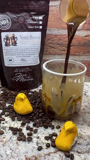 Torching Marshmallows Before 9 AM (Butterbeer Coffee) #butterbeercoffee #icedcoffee #coffeeshorts