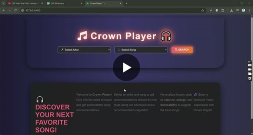 #ai #machinelearning #musicrecommendation #mlproject #artificialintelligence #spotifyai #bscaiml #techstudent #pythondeveloper #linkedintech #aiforgood #aiprojects #studentinnovation… | Harsh Singla