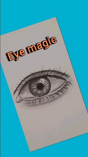 Easy eye drawing for beginners
