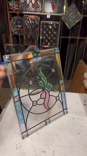 Leaded Stained Glass Window , Part 2 | Smolen Stained Glass
