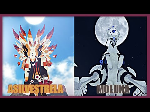 ALL NEW CREATURES SHOWCASE!!! Asilvestrela and Moluna - Creatures of Sonaria