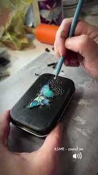 ASMR Clay crafting sounds | soothing sounds of art making #asmrsounds